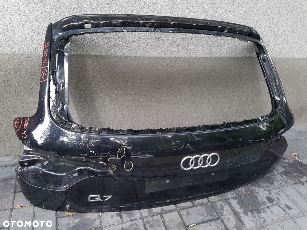 audi q7 klapa tył 4l0827023 - 2