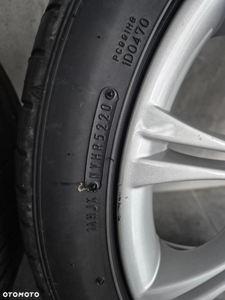 Koła felgi BMW Styling 135 8x18cali Mpakiet oryginał Borbet E60 E61 E90 E46 2kpl - 9