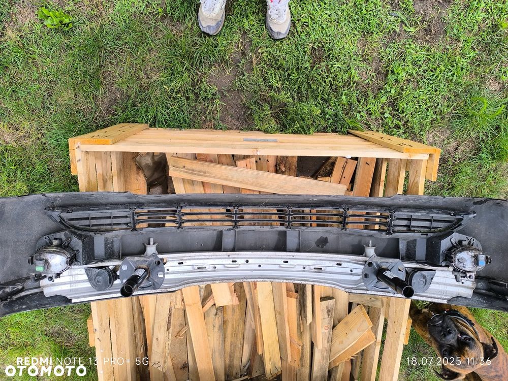 BMW E46 lift  zderzak schwarz 2 czarny kpl. strefa zgniotu - 5