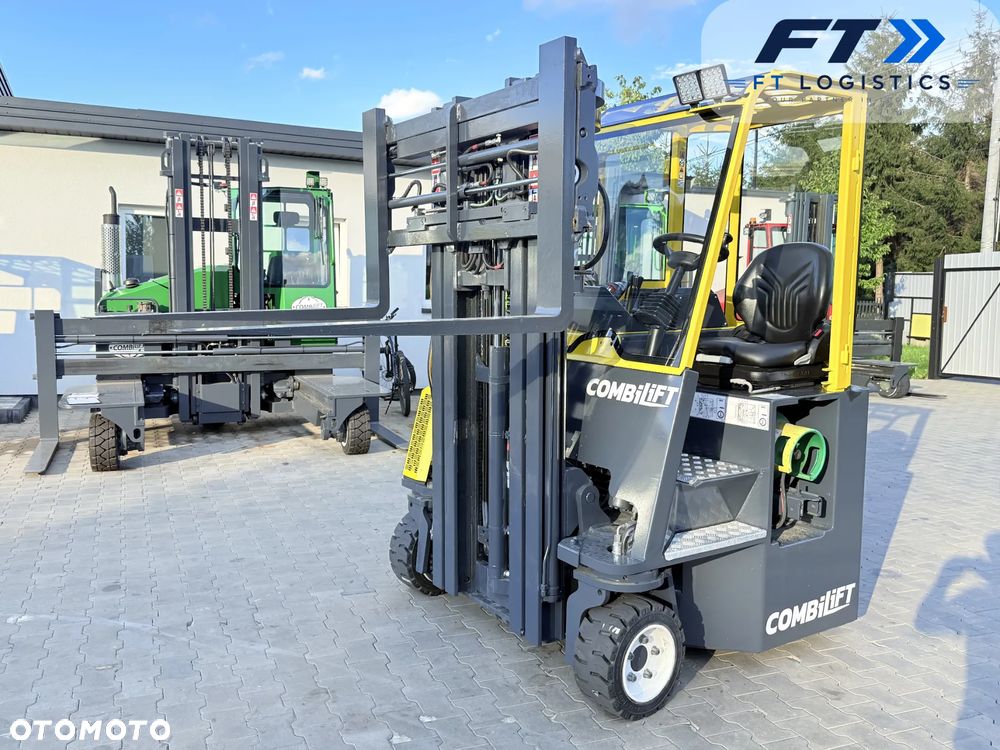 Combilift WÓZEK CZTEROKIERUNKOWY - WIELOKIERUNKOWY | COMBILIFT CB3000 | GAS | TRIPLEX 4900 MM | PEŁNA OGRZEWANA KABINA | SILNIK TOYOTA 4Y | POZYCJONER WIDEŁ | PRZESUW WIDEŁ | WOLNY SKOK | NOWE OPONY | OGRZEWANIE | PO SERWISIE | STAN IDEALNY - 9