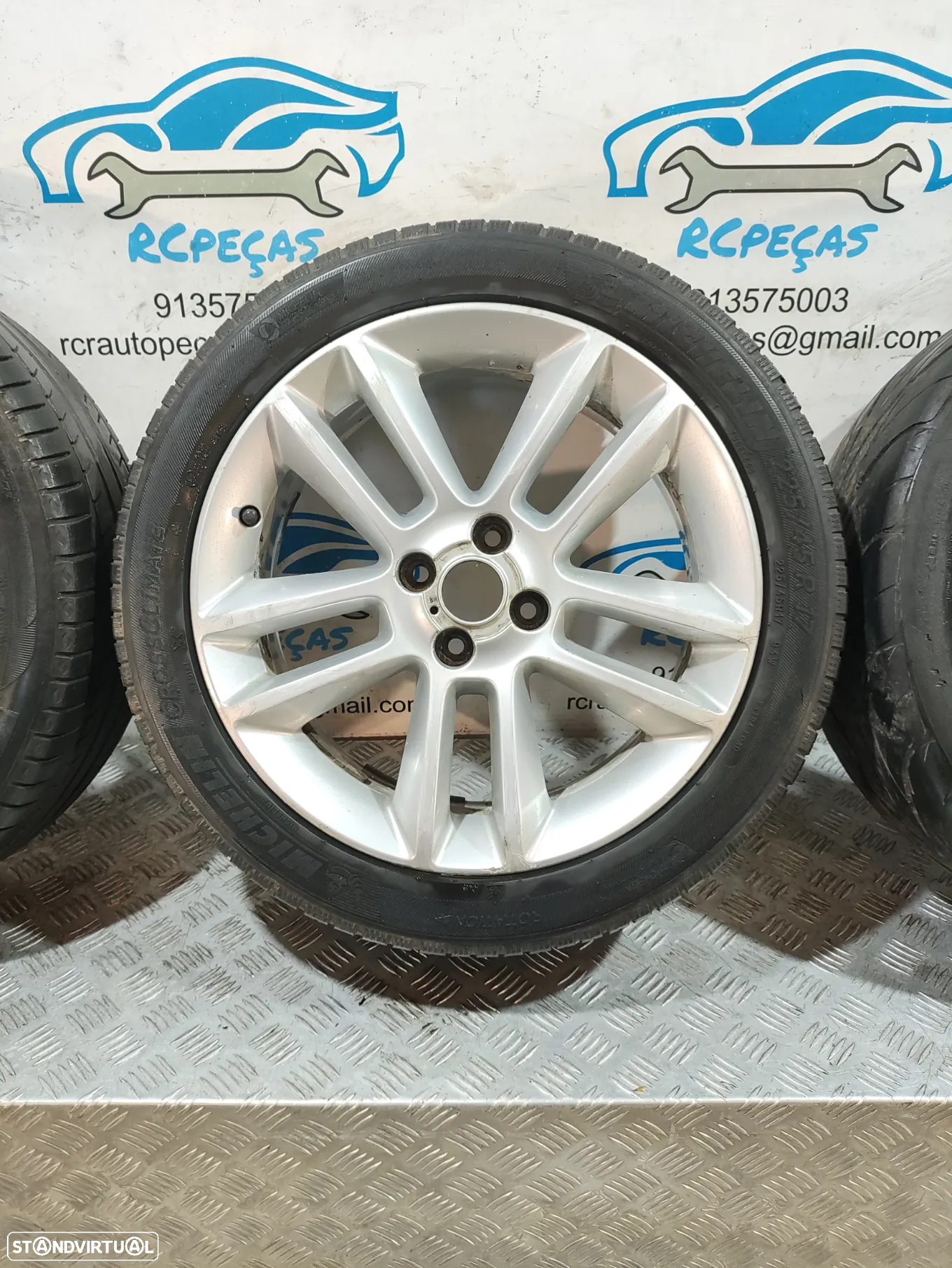 Conjunto Jantes 17 Ronal Originais Opel Corsa D S07 7J ET44 4x100 - 6