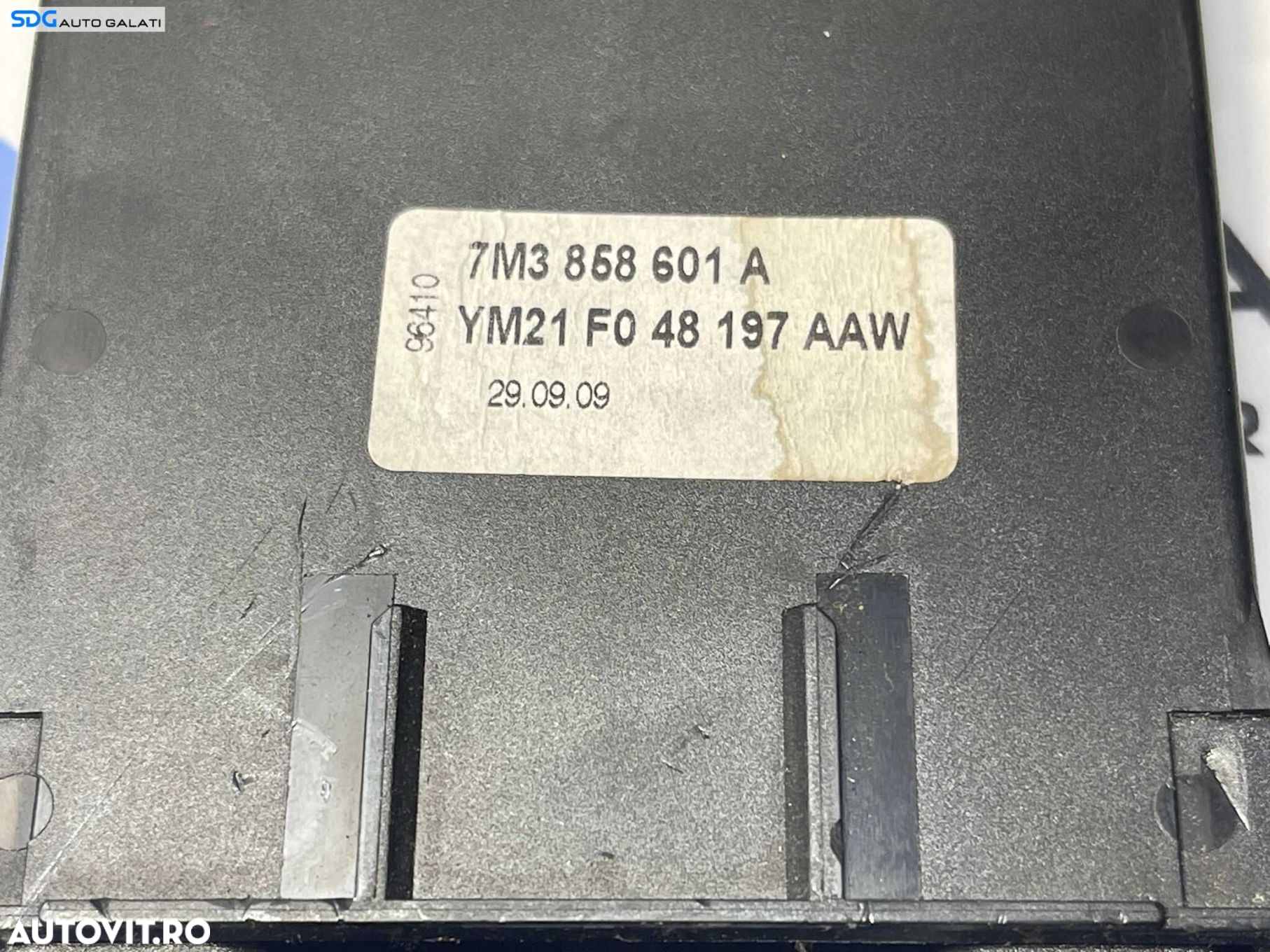 Suport Pahar Pahare Seat Alhambra 2001 - 2010 Cod 7M3858601A YM21-F048197-AAW [1738] - 4