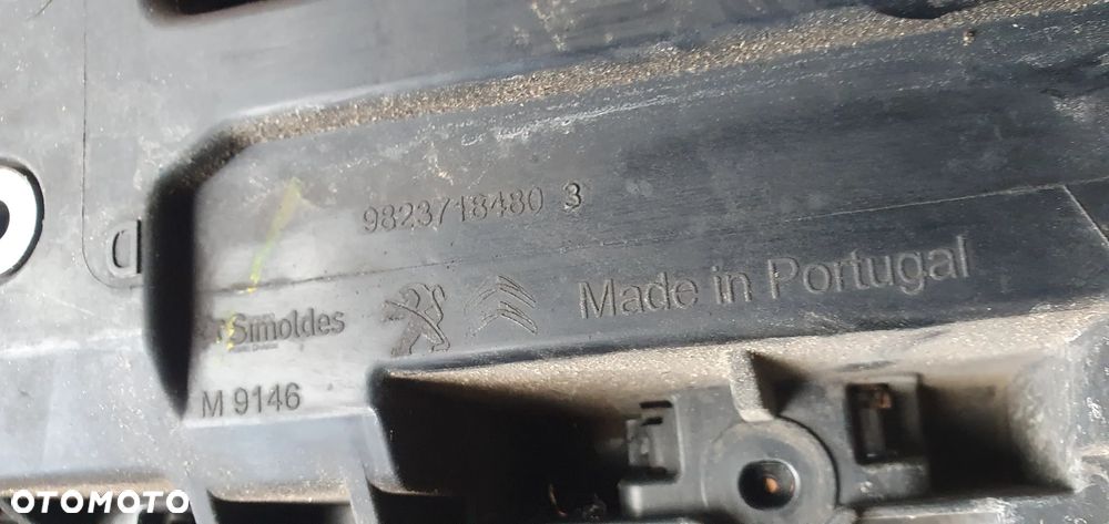 Pas przedni chłodnice wentylator Peugeot 2008 II 1.5 HDI 9823718480 - 9