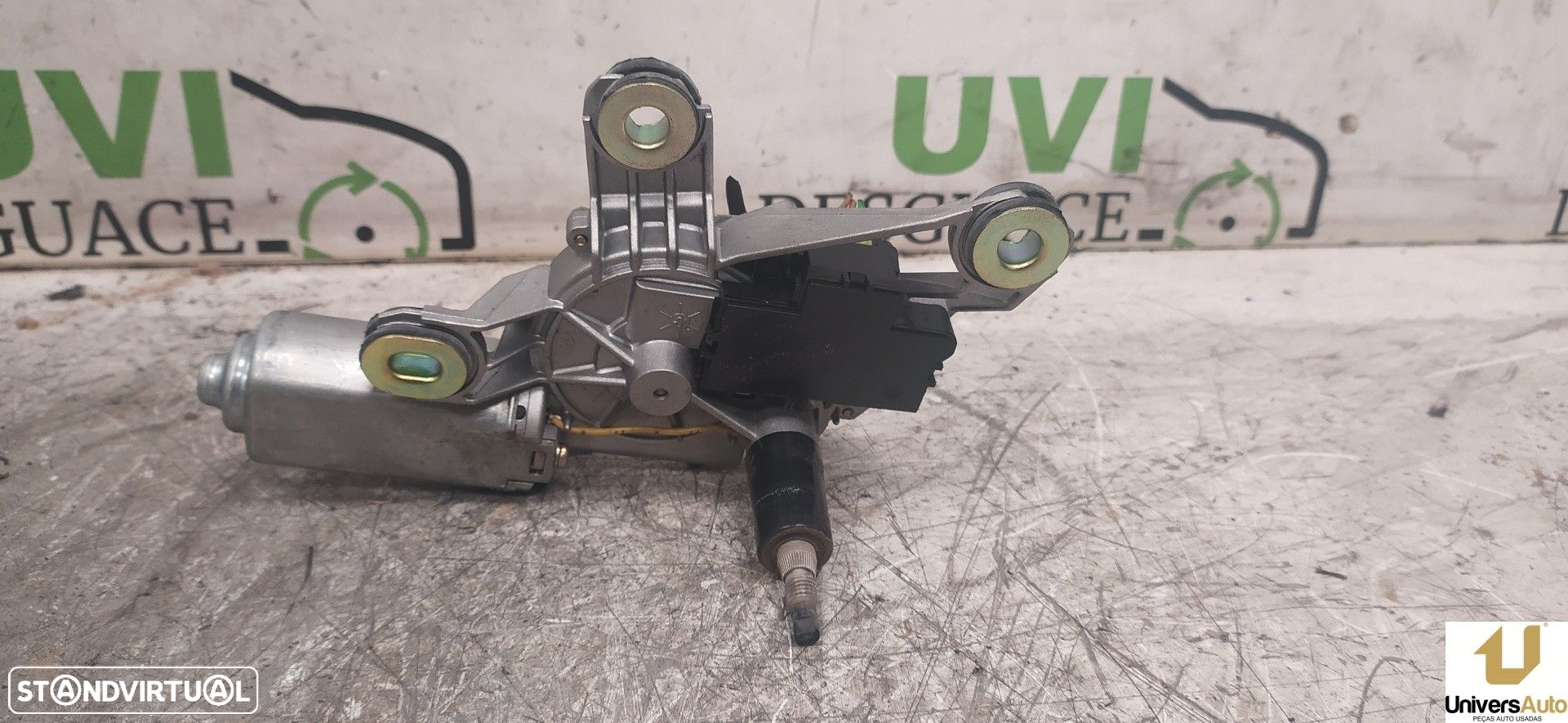 MOTOR LIMPA-VIDROS TRASEIRO VOLKSWAGEN GOLF IV 2002 -1J6955711C - 2
