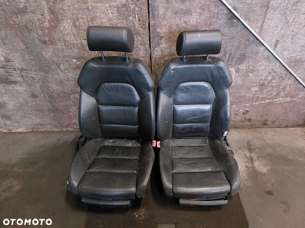 KOMPLET FOTELI LEWY PRAWY PRZÓD + KANAPA TYŁ AUDI A6 C6 - 5