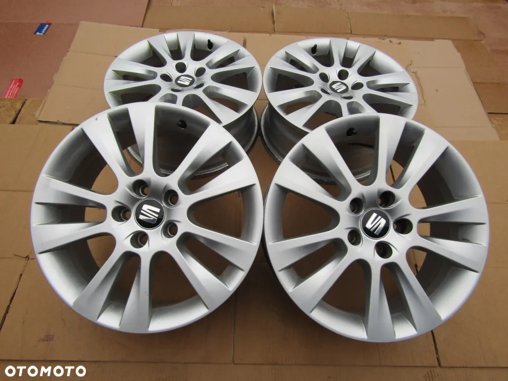 4x Felgi 17 Seat Leon Tarraco Ateca Toledo Skoda Octavia III IV 5x112 ET39 - 11