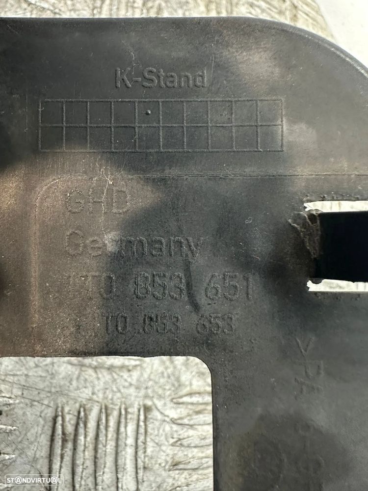 .Grelha Frente Frontal Original VW Volkswagen Golf Touran 1T 1T0853651 - 7