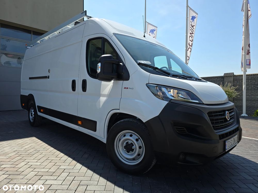Fiat DUCATO L4H2 MAXI SILNIK 2,3 IVECO 140KM 85 Tyś km SALON PL SERWIS DO OSTATNIEGO Km TEMPOMAT KAMERA COFANIA KLIMA BAGAŻNIK DACHOWY - 6
