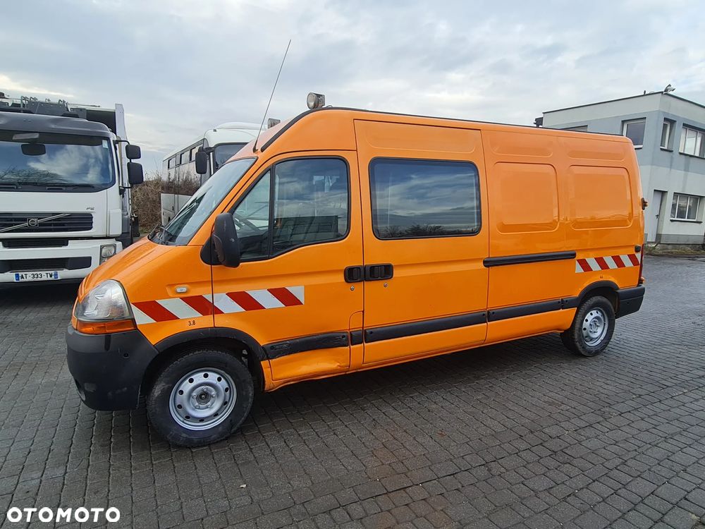 Renault Master 2009r. 2 x Drzwi Przesuwne L3H2 Blaszak Furgon I wł - 3