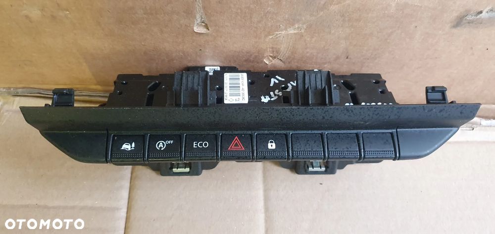 Panel sterowania przełącznik awaryjnych Nissan Primastar Trafic IV 283E81404R - 5