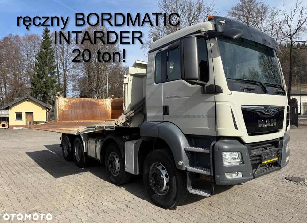 MAN 35.460 TGS wywrotka 8x4, 3-str. MEILLER, BORDMATIC, 302 t.km., TOP! - 1