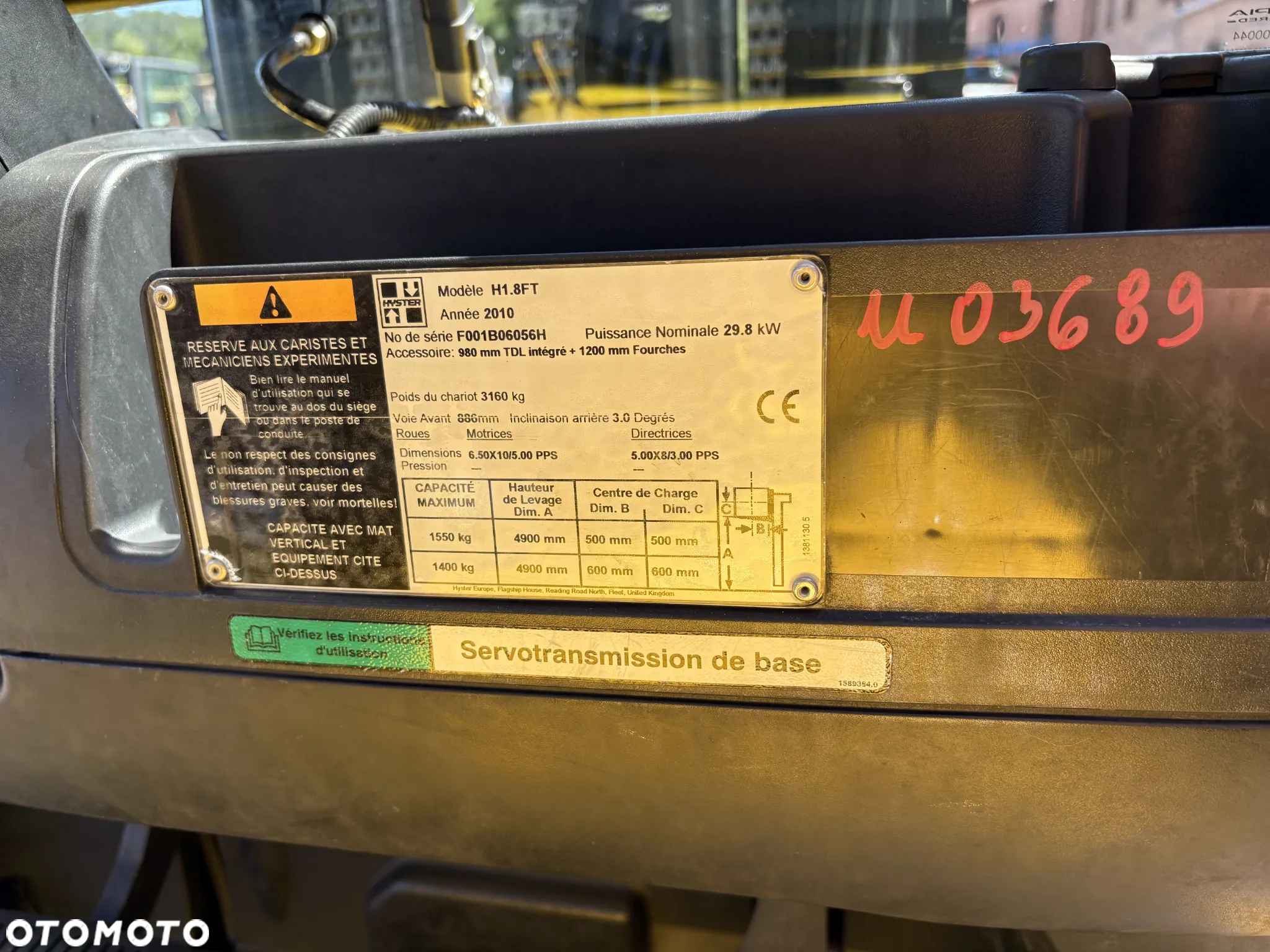 Hyster H1.8FT - 31