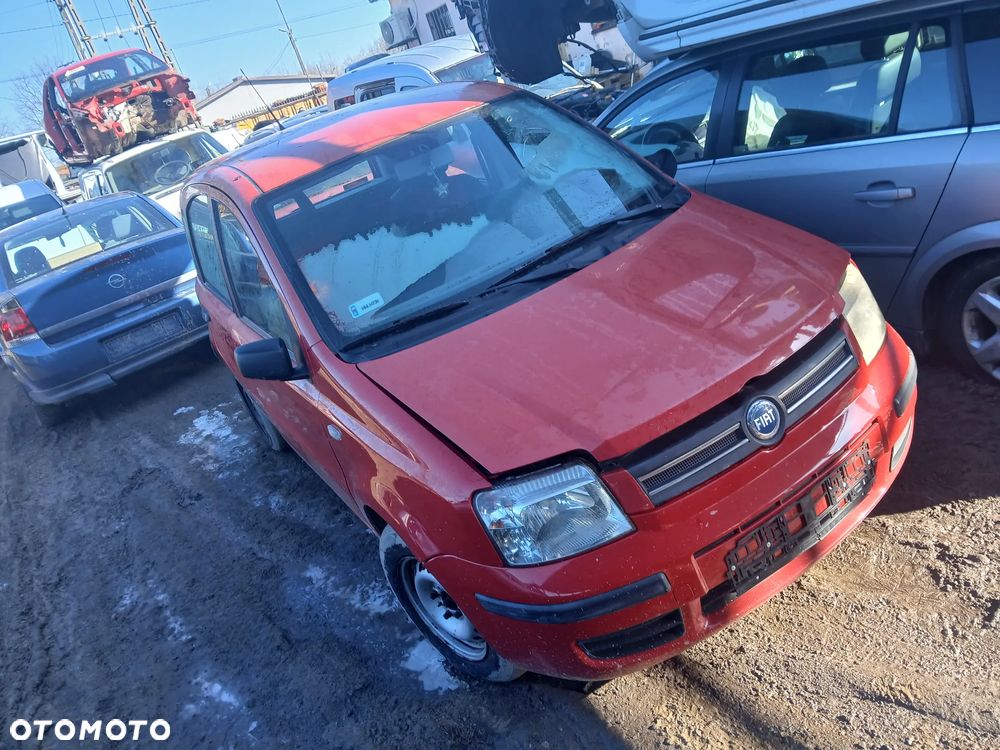 fiat panda 199a maska zderzak lampa grill błotnik drzwi zbiornik paliwa szyba lusterko - 1