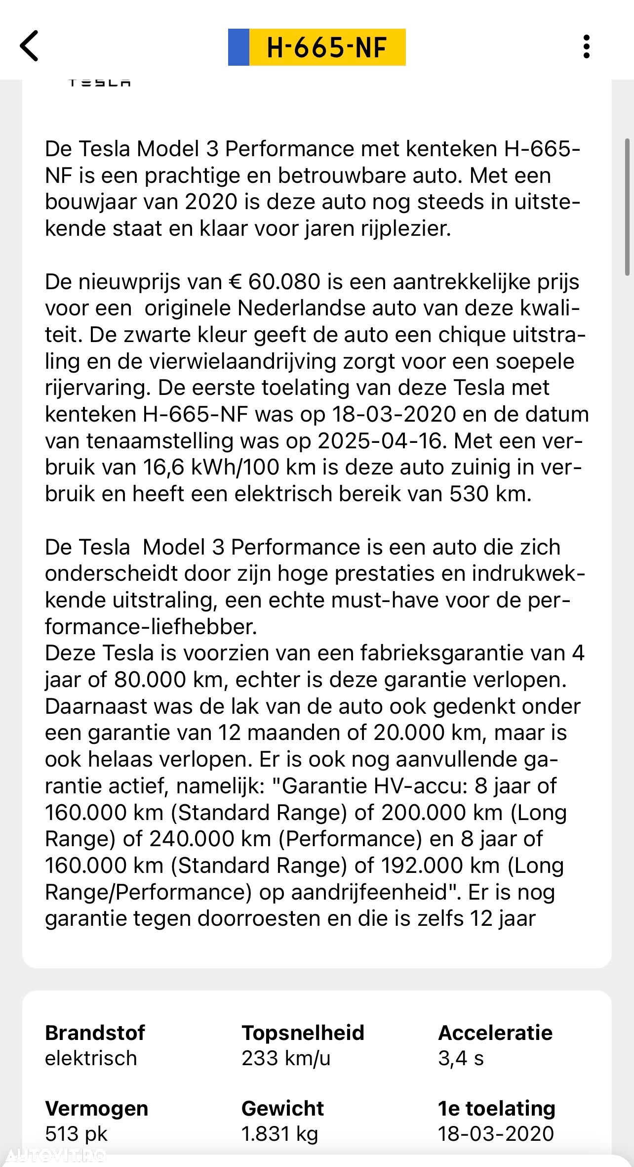 Tesla Model 3 AWD Long Range - 4
