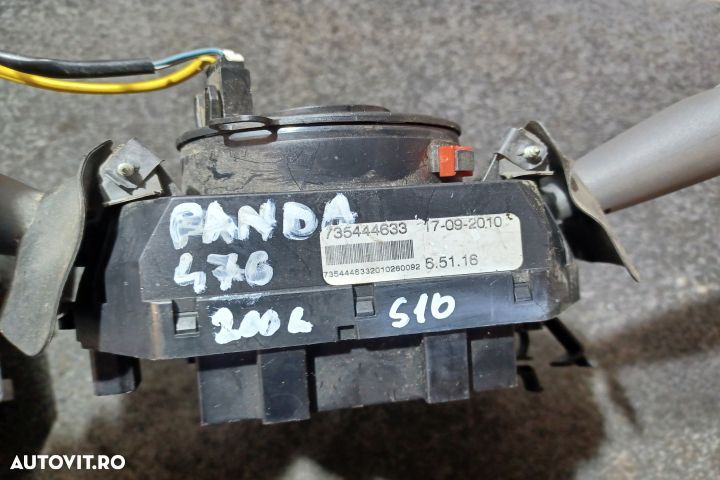 ANSAMBLU MANETE SEMNALIZARE + STERGATOARE 735444633 Fiat Panda 2 [200 - 3
