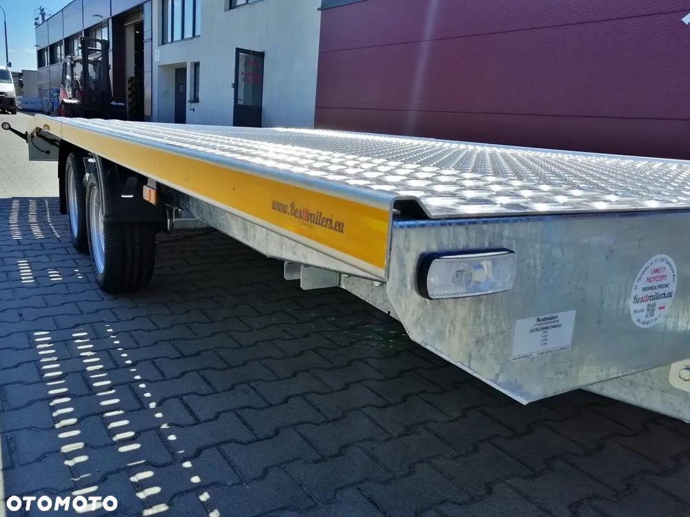 Besttrailers Laweta samochodowa REBEL (Jupiter) 5,0 x2,1 2700 kg przyczepa ze skosem PRODUCENT - 6