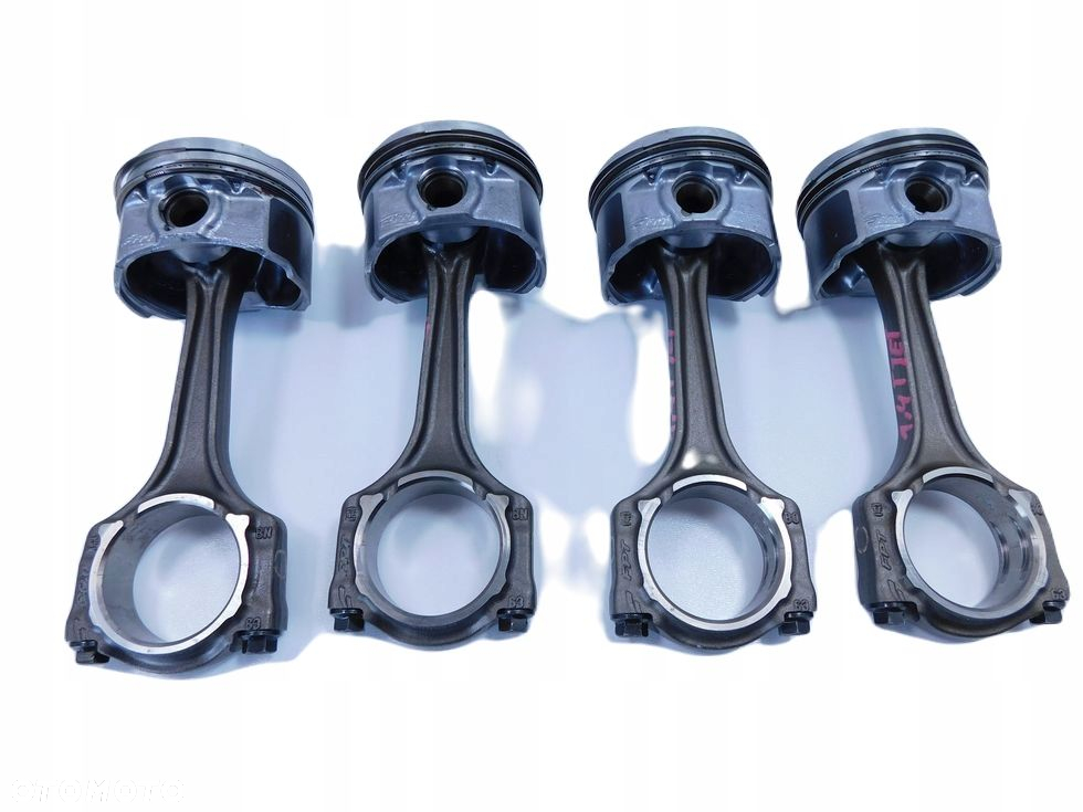 4x Tłok korbowód wał 1.4 TB T-JET Multiair Fiat Alfa Romeo Lancia Jeep Dodg - 2