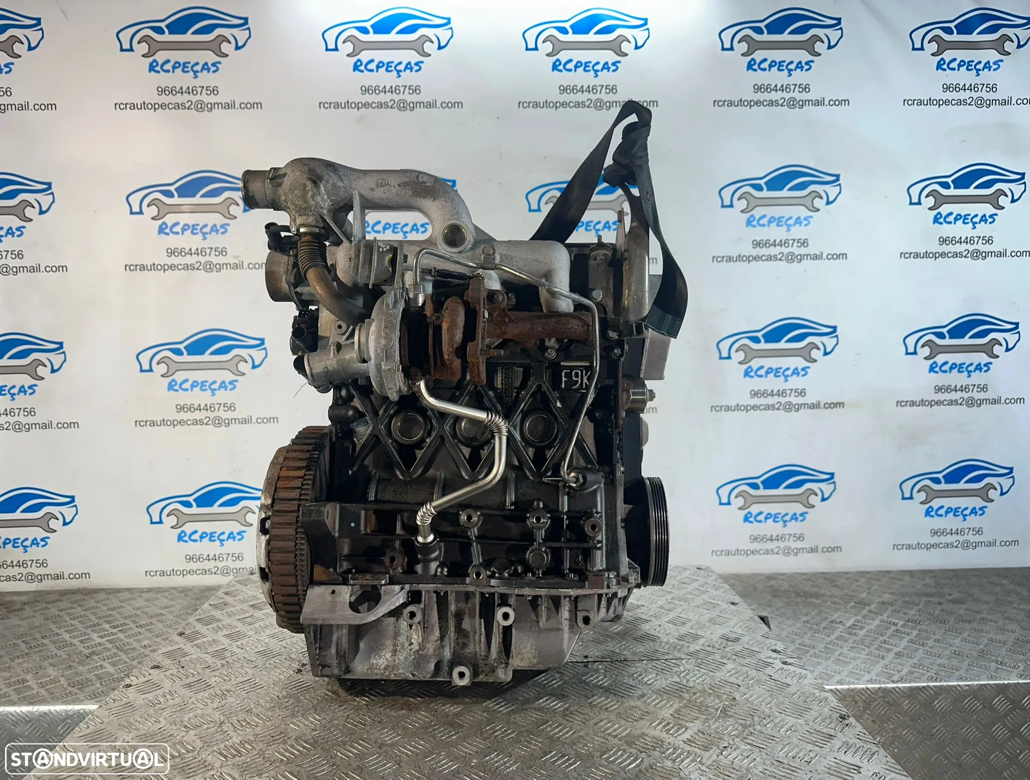 .Motor Completo Renault Nissan Opel F9QU762 F9Q762 F9Q 762 1.9 DCi 82v 8v - 5