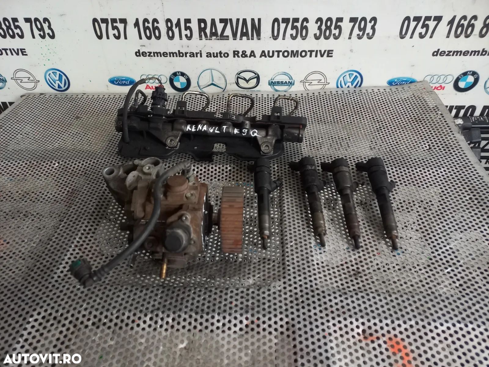 Kit Injectie Injectoare Injector Rampa Renault Scenic 3 Megane 3 Laguna 3 Suzuki Vitara 1.9 DCI 130 - 1