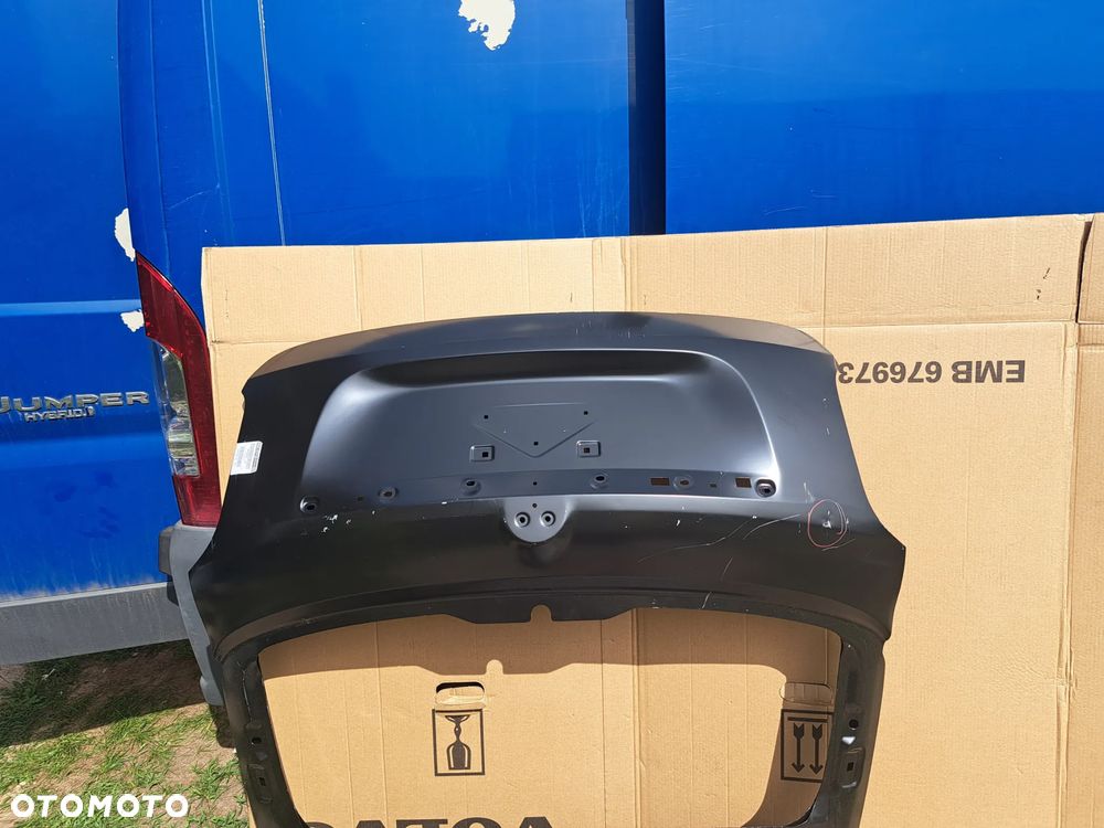 Klapa tylna tył Fiat 500X 52046925 Klapa pokrywa bagażnika Fiat 500X 52046925 0052046925 - 5
