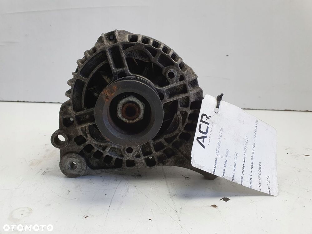 ALTERNATOR Audi A2 1.6 FSI BAD _ Bosch Alternator - 4