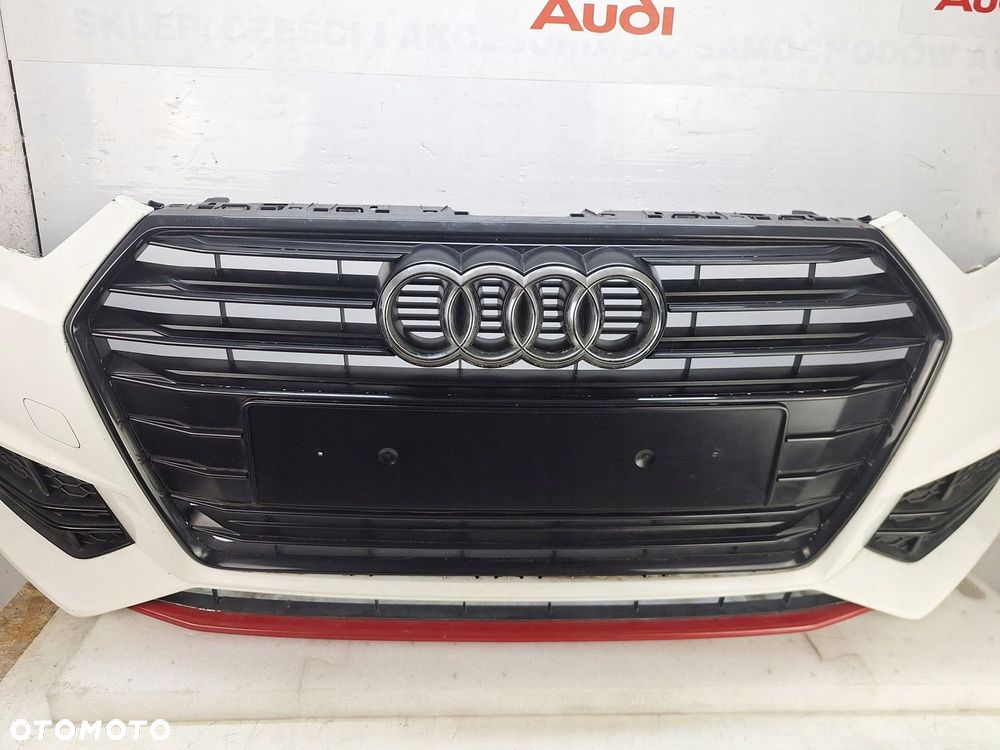 ZDERZAK AUDI S4 A4 S-LINE B9 8W 2017-2019 GRILL PRZED LIFTEM BLACK EDIT OE - 4