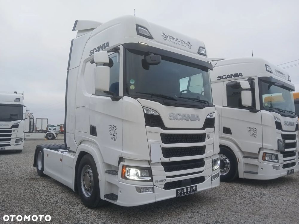 Scania R 450, Pełna opcja, Przód i tył poduszka, Sprowadzona - 4