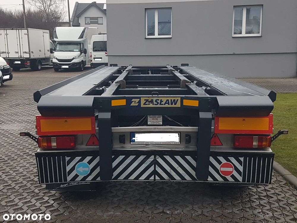 Zaslaw D-659 DO KONTENERÓW HAKOWCA POD KONTENERY 2 OSIE BLIŹNIAKI RESORY MEILLER - 4