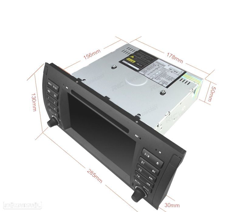 AUTO RADIO 2DIN 7" BMW X5 E53 99-06 SERIE 5 E39 95-03 GPS TACTIL HD - 2