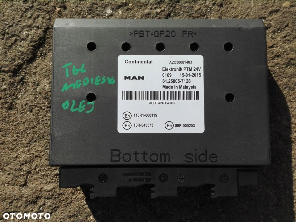 STEROWNIK KOMPUTER MAN TGL TGX PTM 81.25805-7128 - 1