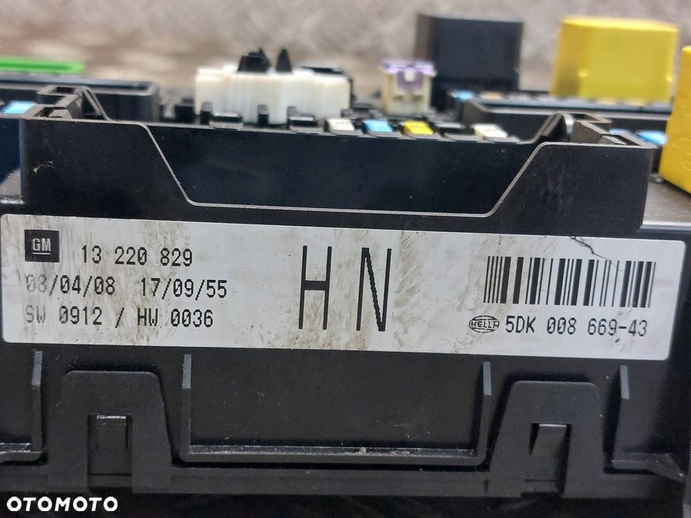 ZESTAW STARTOWY OPEL ZAFIRA B 1.9 CDTI 55566279 0281014452 13276153KE - 4