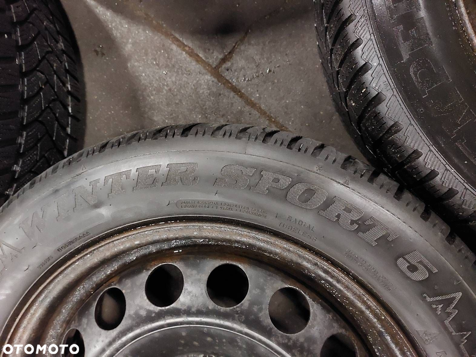 FELGI STALOWE 4 SZT 5x100 6,5Jx16 ET42 FI57,1 1J0601027L AUDI SKODA VW - 7