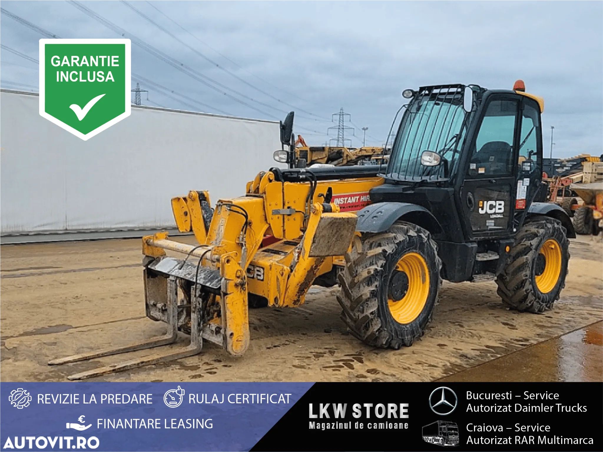 JCB 535-125 Incarcator Telescopic/Teleskoplader, 4x4x4, Top !!! - 1
