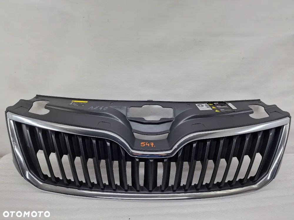 SKODA RAPID 5JA 12- ATRAPA PRZEDNIA PRZÓD / GRILL , NR 5JA853668 , NR AUKCJI NG547 - 1