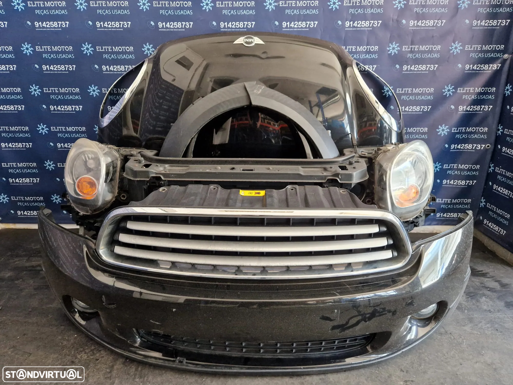 Frente completa usada MINI COUNTRYMAN R60 R61 capot parachoques oticas guardalamas - 3