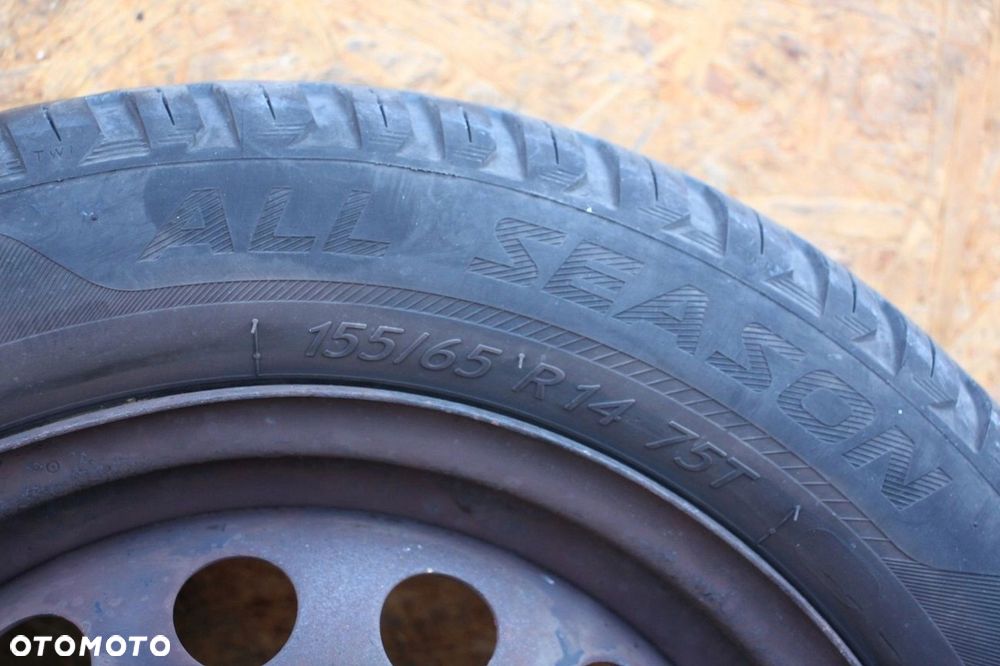 Koła felgi 14" TOYOTA AYGO PEUGEOT 107 CITROEN C1 4x100 ładne opony - 11