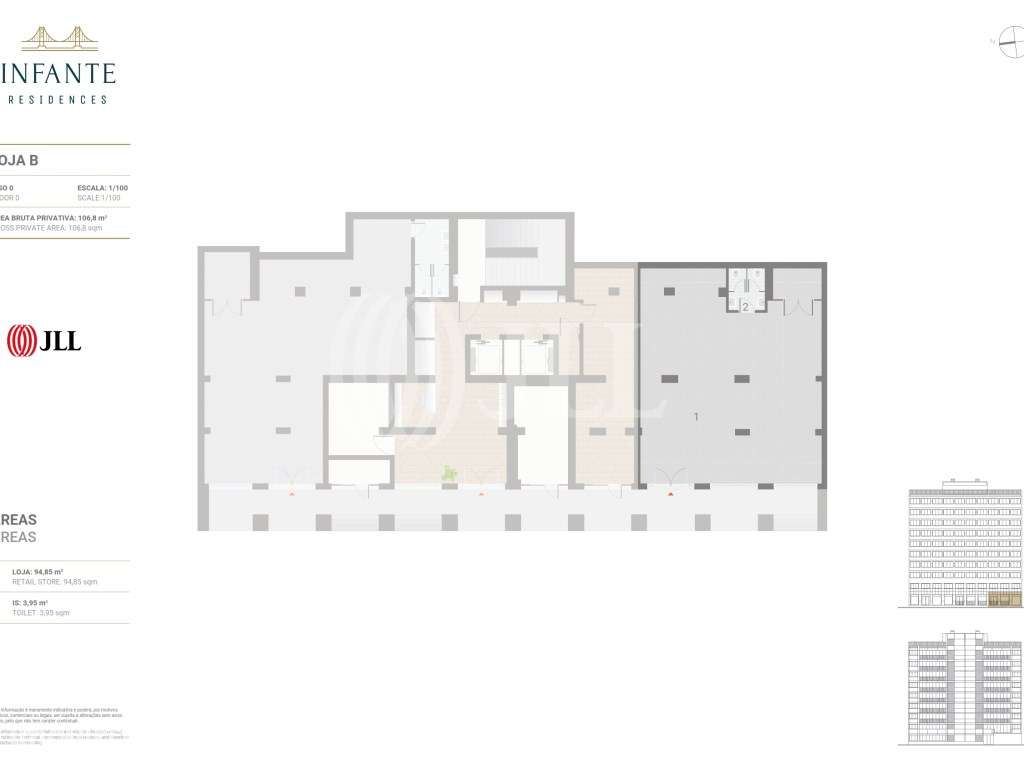 Loja no Infante Residence, em Lisboa - Grande imagem: 2/21