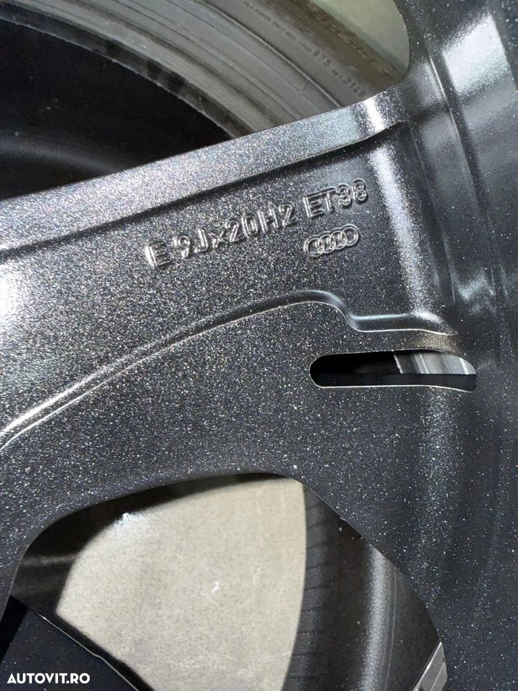 Jante originale Audi Q5, Q7, Q8, noi, 20 inch bicolore - 4