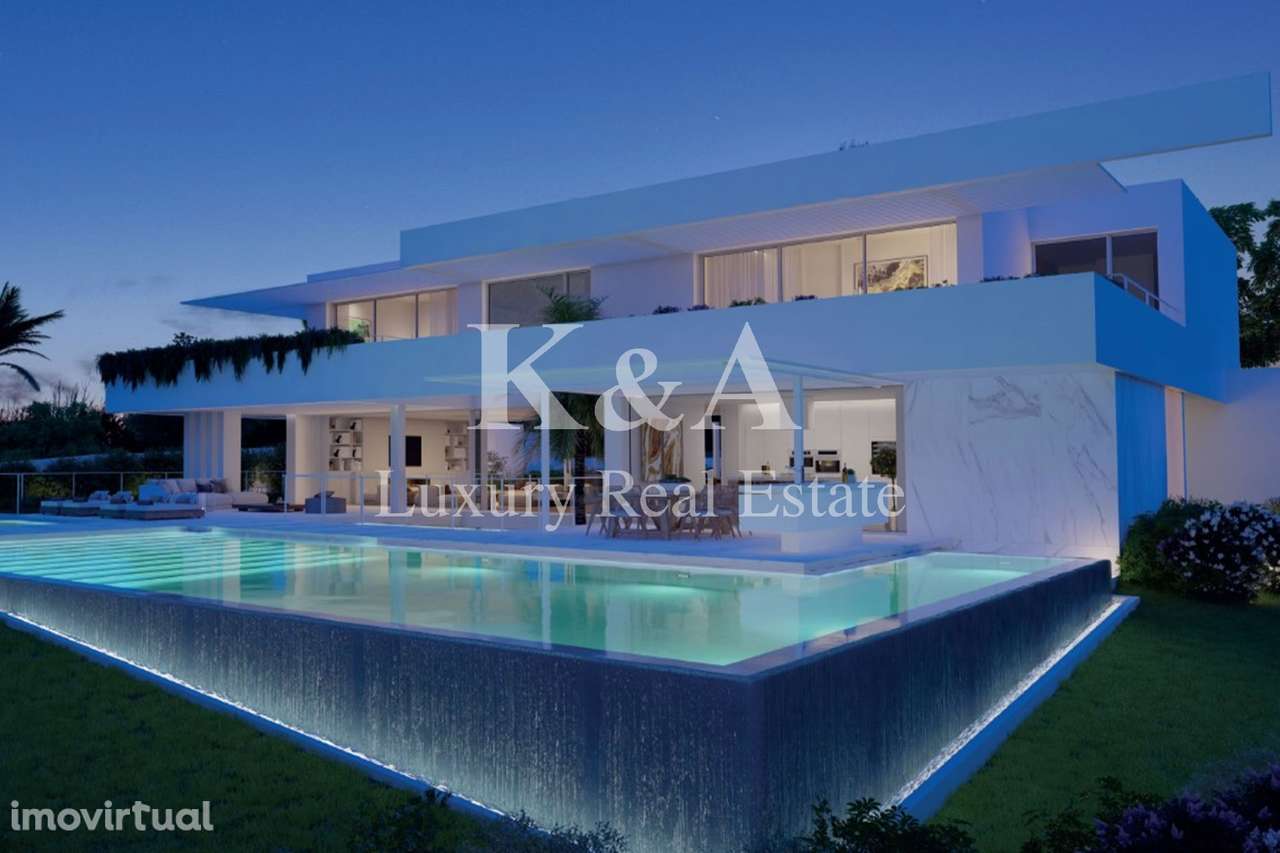 Moradia V6 contemporânea com vistas panorâmicas no Triangulo Dourado, - Grande imagem: 2/40