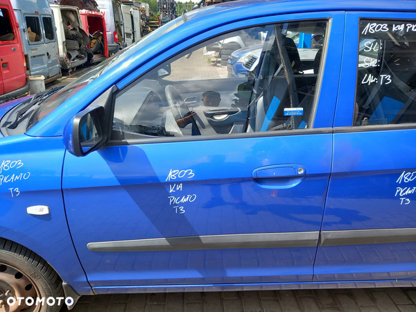 KIA PICANTO DRZWI LEWE PRZEDNIE LEWY PRZÓD KOLOR: T3