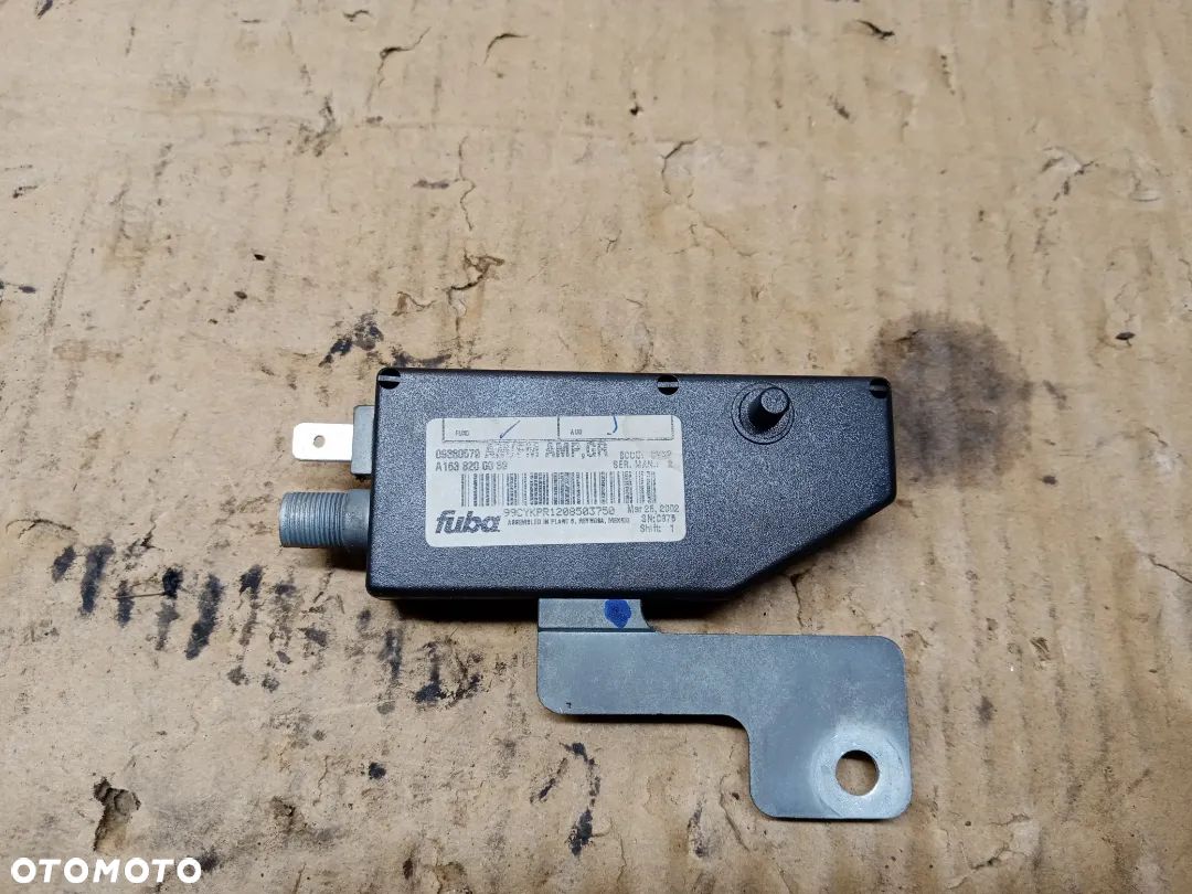 Wzmacniacz anteny moduł Mercedes ML W163 A1638200089 - 1