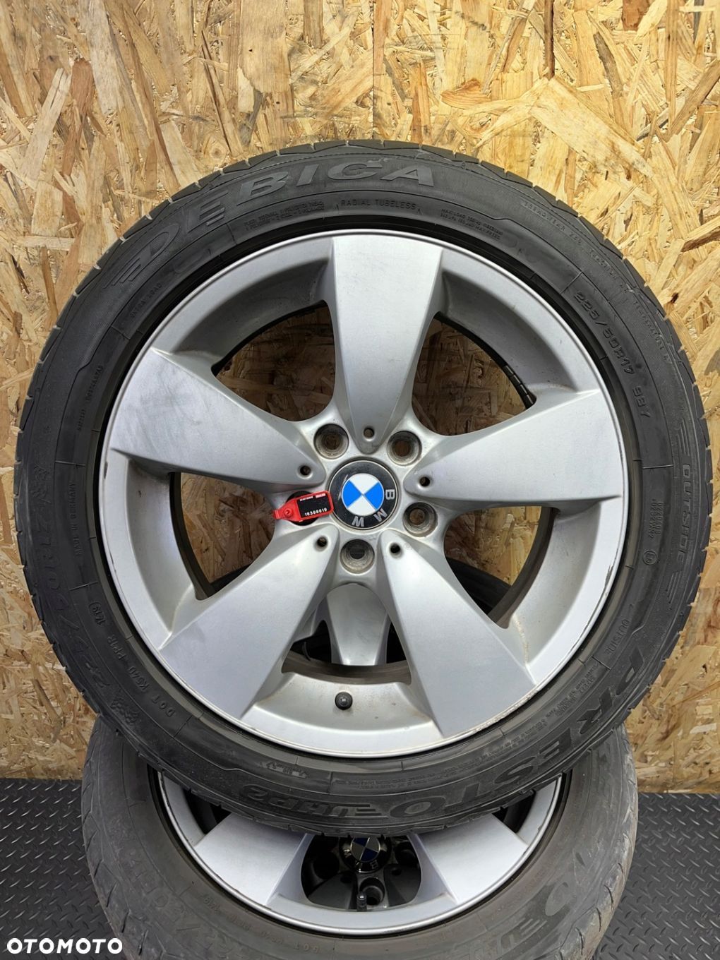 FELGI ALUMINIOWE 4X BMW OE 7.5x17 5x120 ET20 STYLING 138 OE 6762001 - 1
