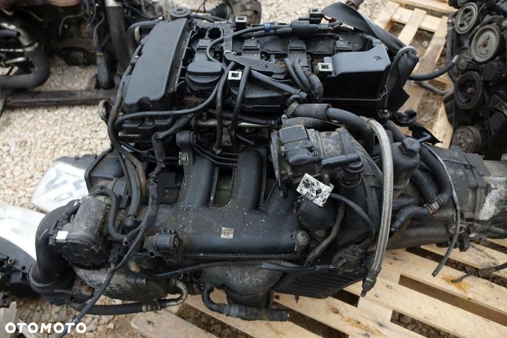 SILNIK KOMPLETNY MERCEDES W203 1.8 KOMPRESOR 1212121221OEM - 4