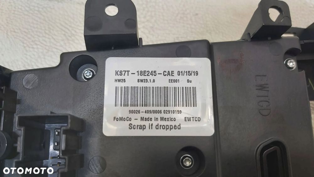 panel środkowy klimatyzacji ford mondeo mk5 v lift ks7t-18e245-cae - 2