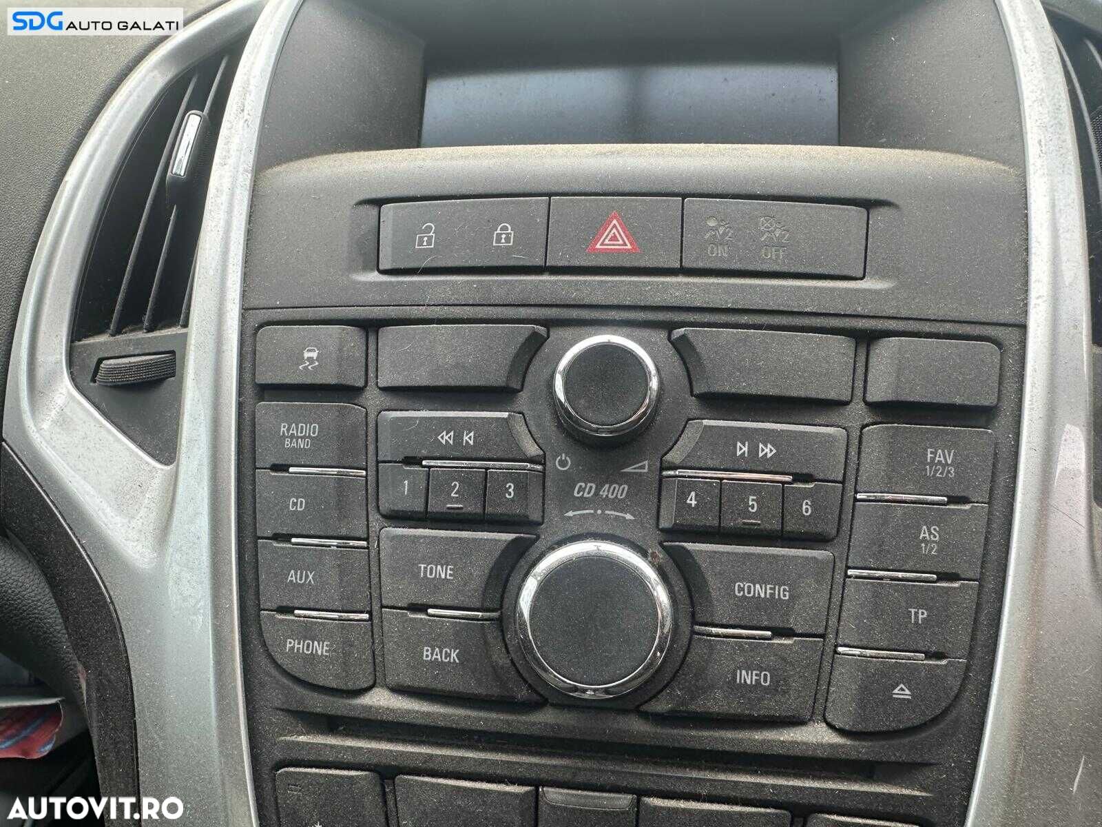 Radio CD Player cu Display CD400 Opel Astra J 2009 - 2015 [K3410] - 1