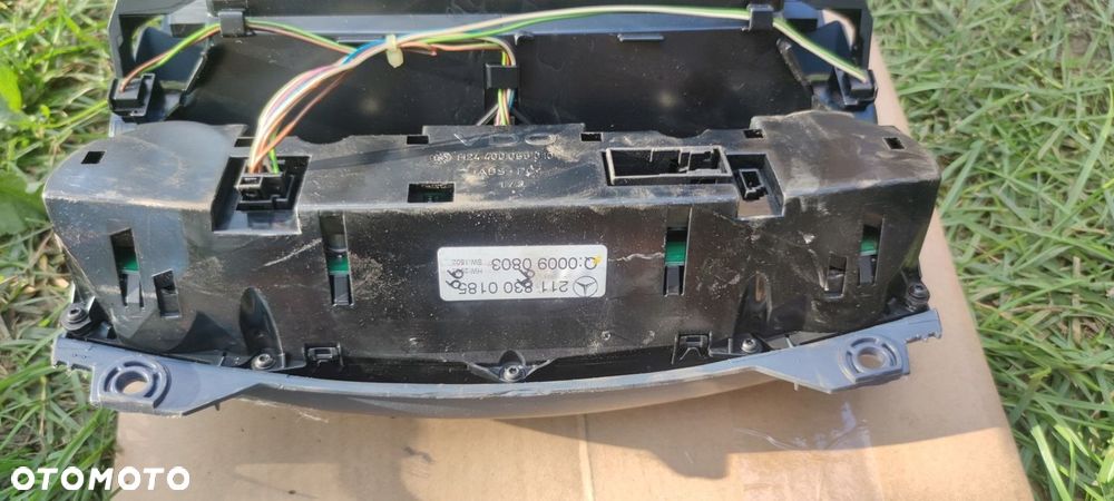 PANEL KLIMATYZACJI MERCEDES W211 A2118300185 2118300185 - 2