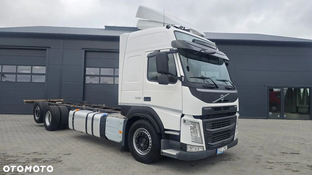 Volvo FM 500 6x2 do zabudowy laweta platforma beczka mleko niski przebieg! super stan - 25