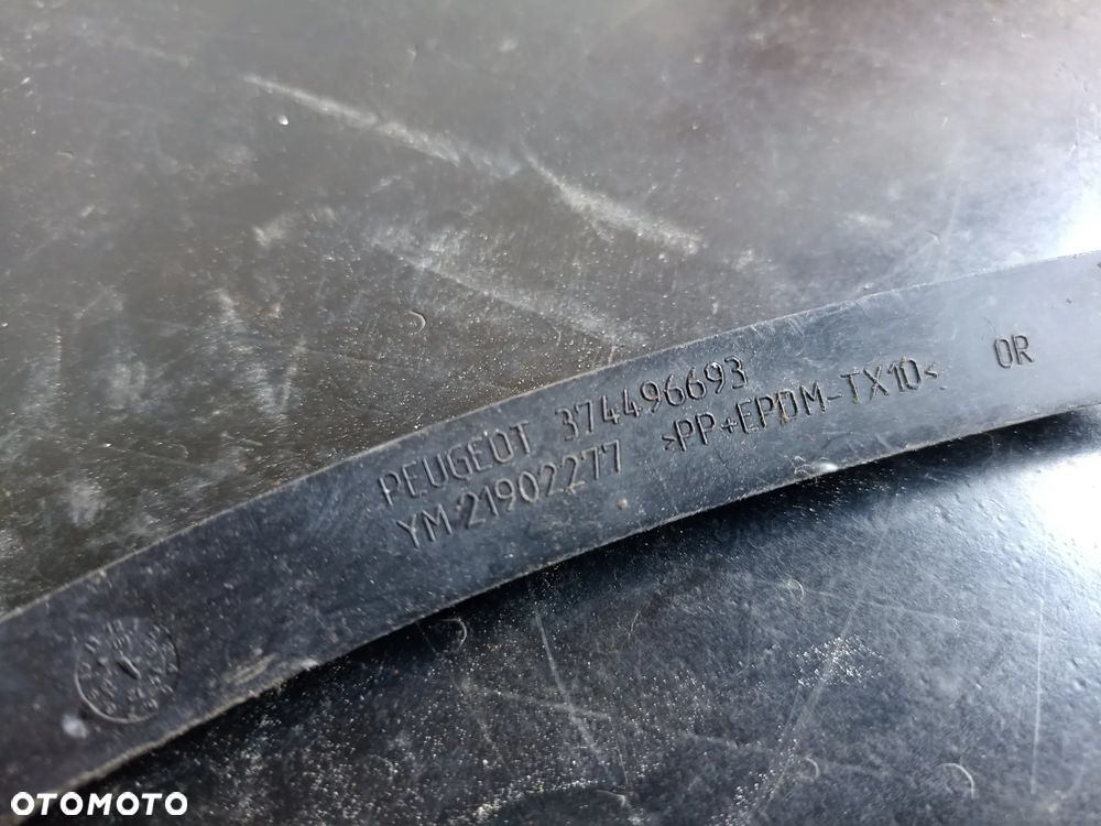 Peugeot rcz listwa nadkola zderzaka lewy tył 374496693 oem - 5
