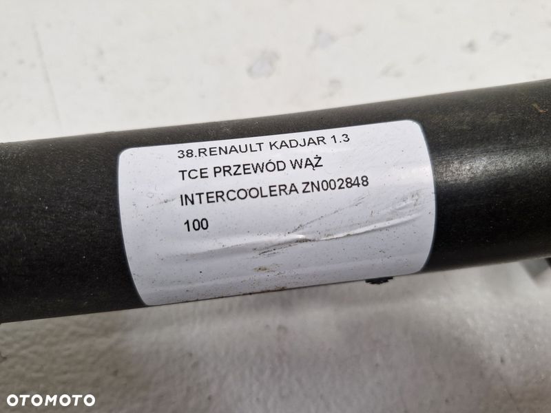 RENAULT KADJAR 1.3 TCE PRZEWÓD WĄŻ INTERCOOLERA ZN002848 - 4