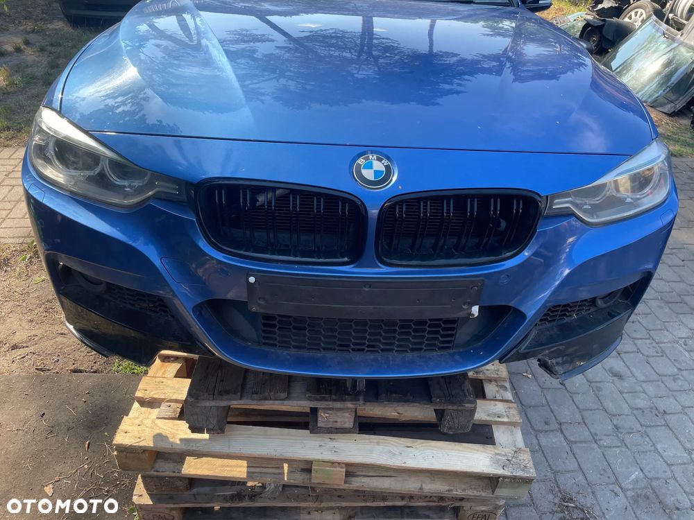 KOMPLETNY PRZOD MASKA ZDERZAK BŁOTNIK BMW f30 f31 ESTORIL M PAKIET - 4